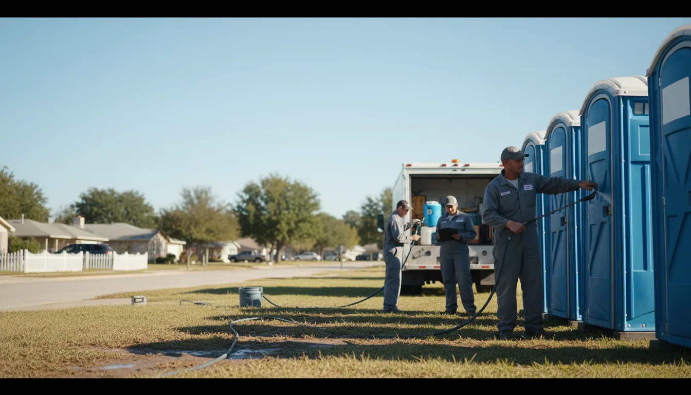 Long-Term Portable Toilet Rental in Saint Rose, LA near me